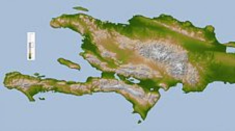Географическое положение и природные условия острова Гаити